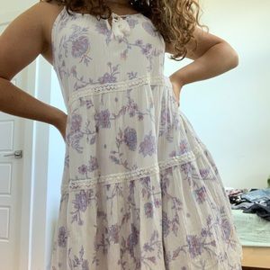 Boho flowy sundress